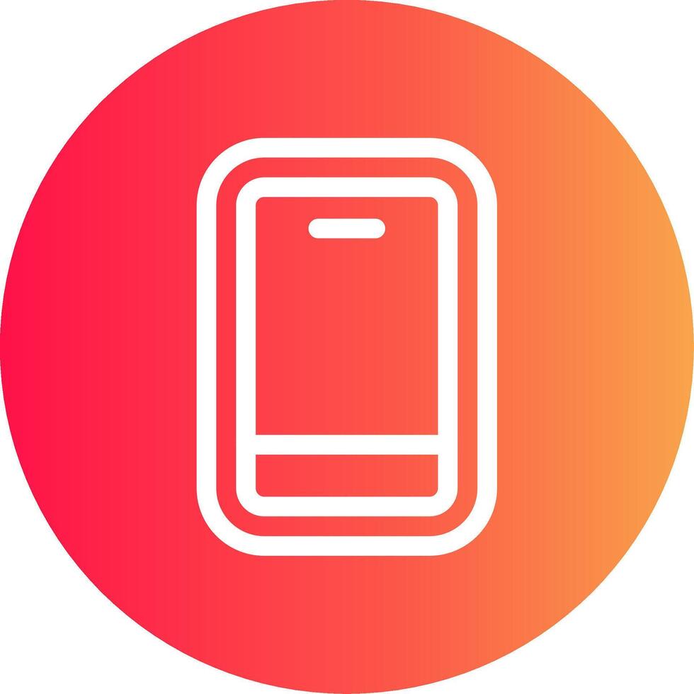 Cellphone Creative Icon Design vector