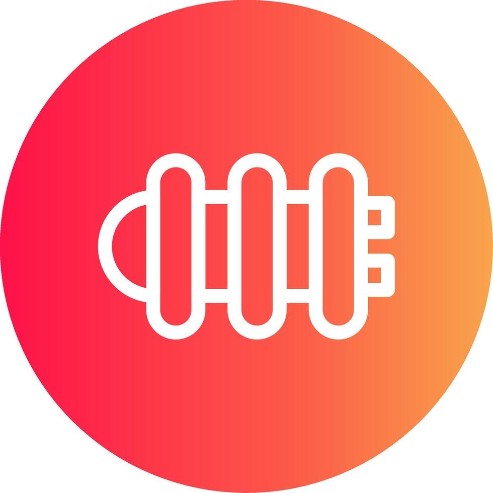 Heater Creative Icon Design vector