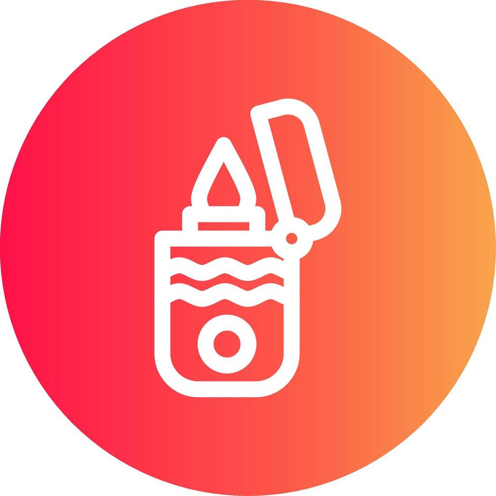 Lighter Creative Icon Design vector