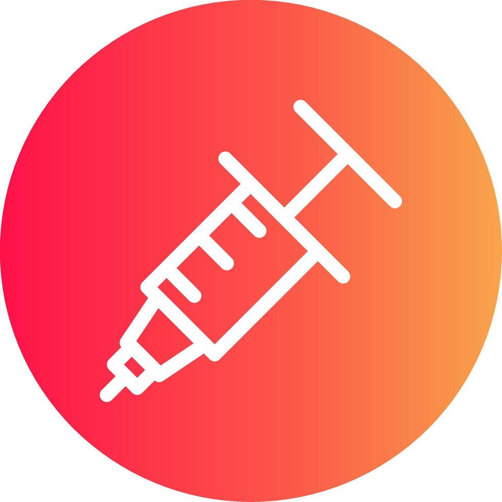 Syringe Creative Icon Design vector