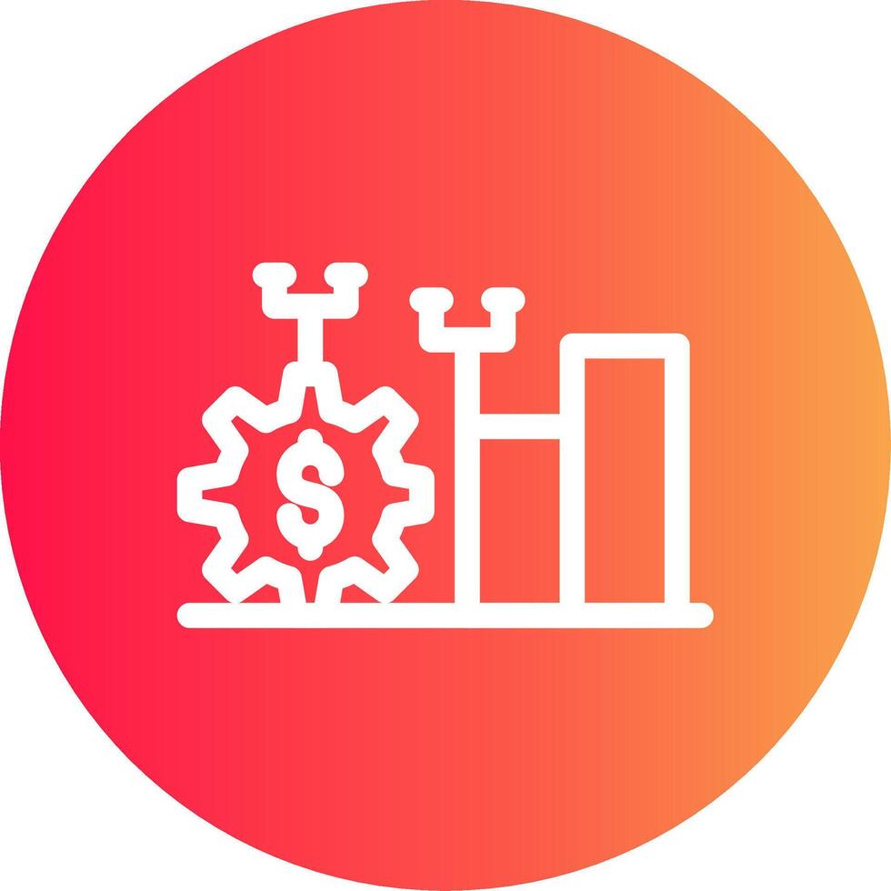 diseño de icono creativo de economía digital vector