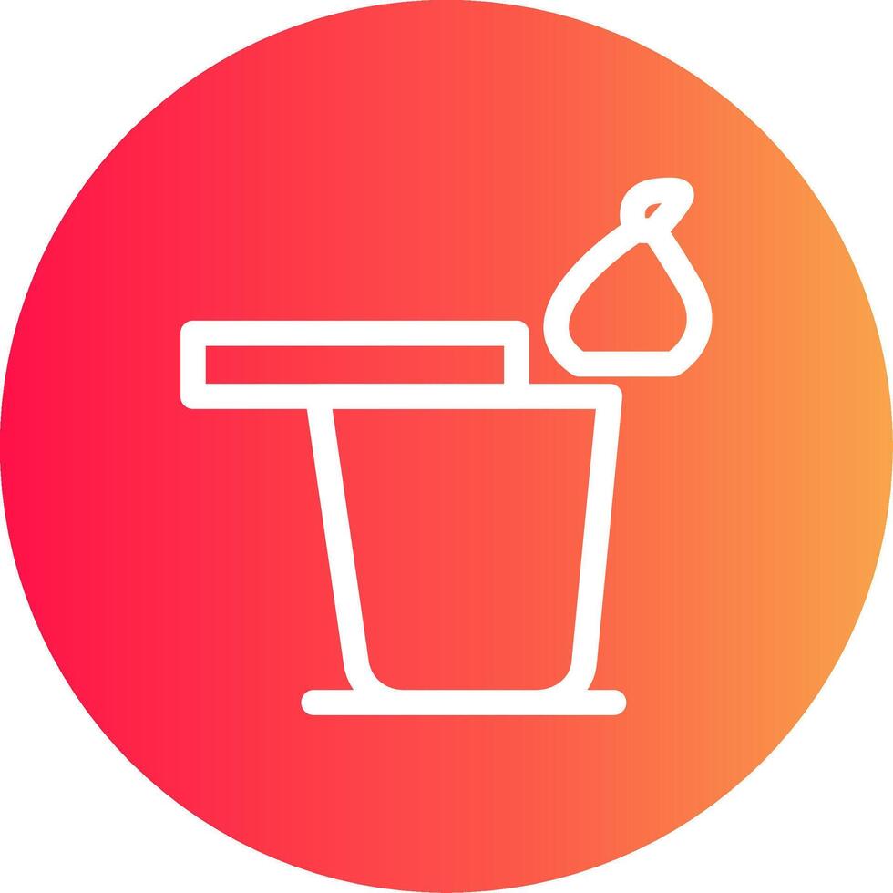 diseño de icono creativo de basura vector