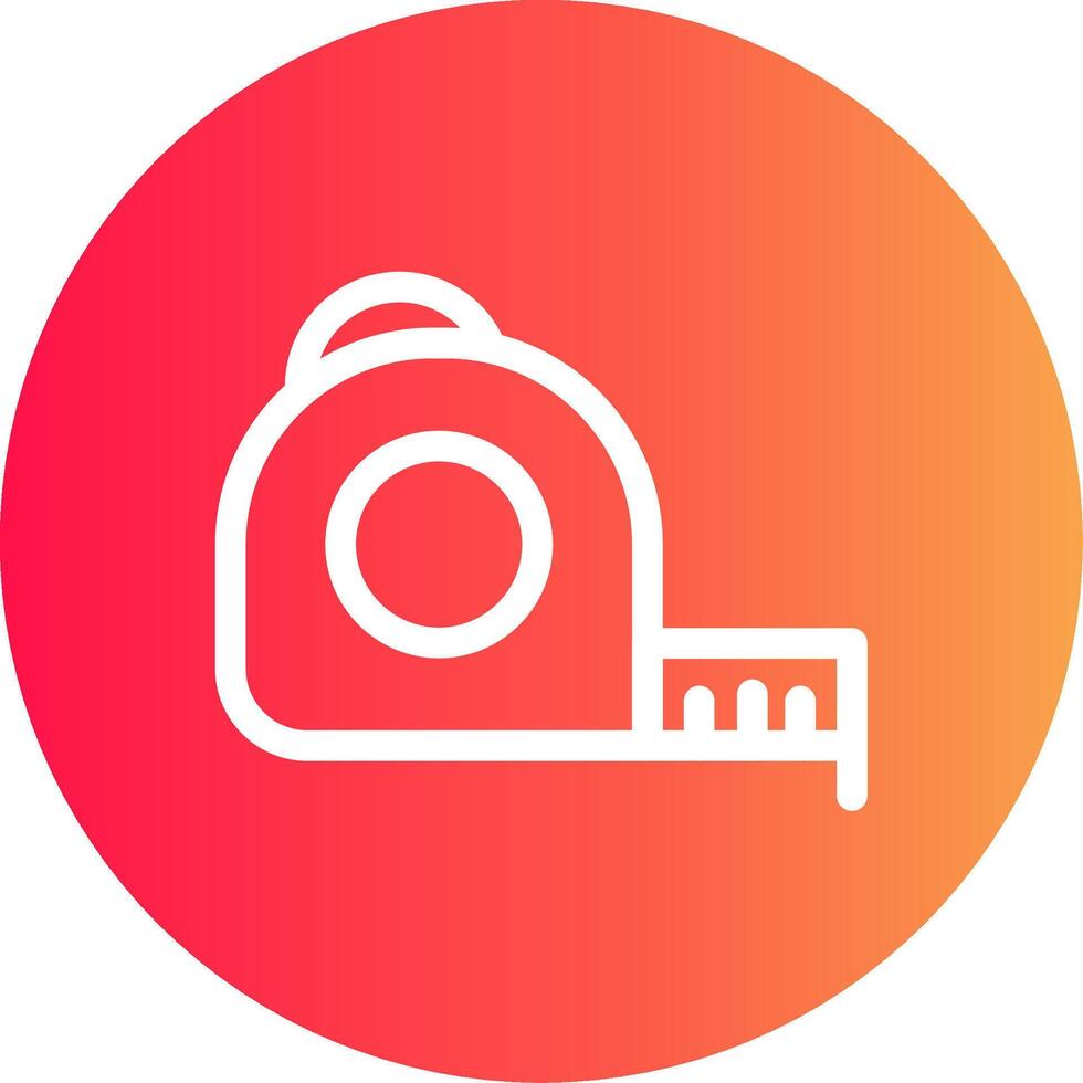 Measuring Creative Icon Design vector