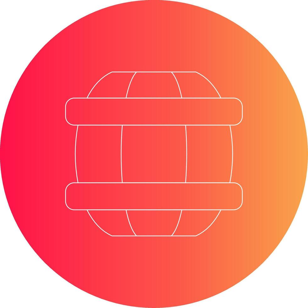 Barrel Creative Icon Design vector