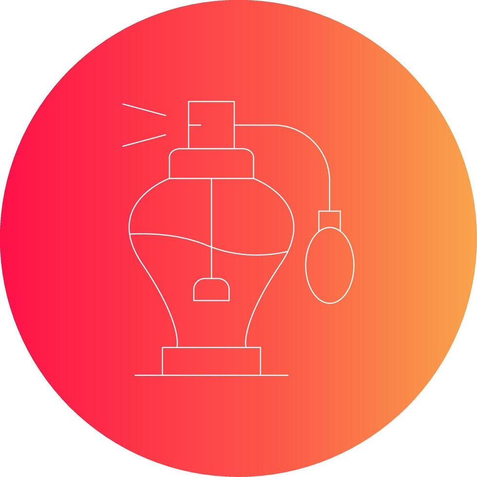 Perfume Creative Icon Design vector