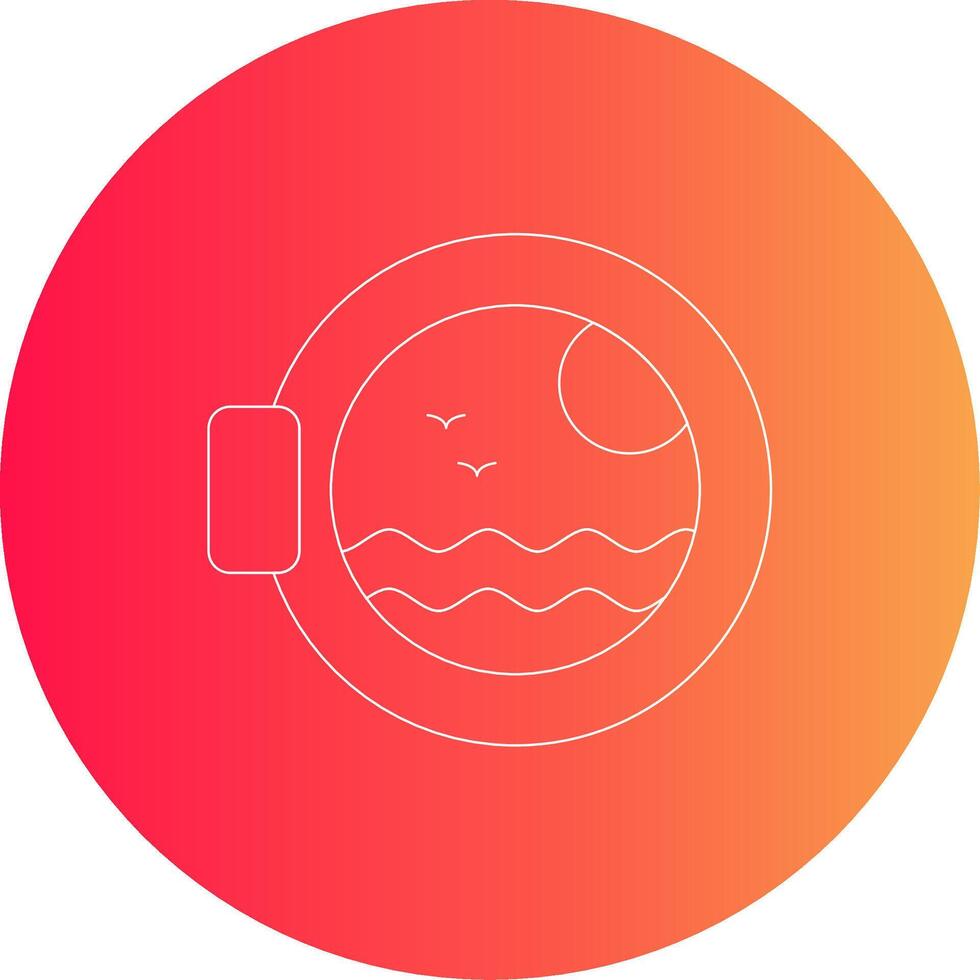 Porthole Creative Icon Design vector