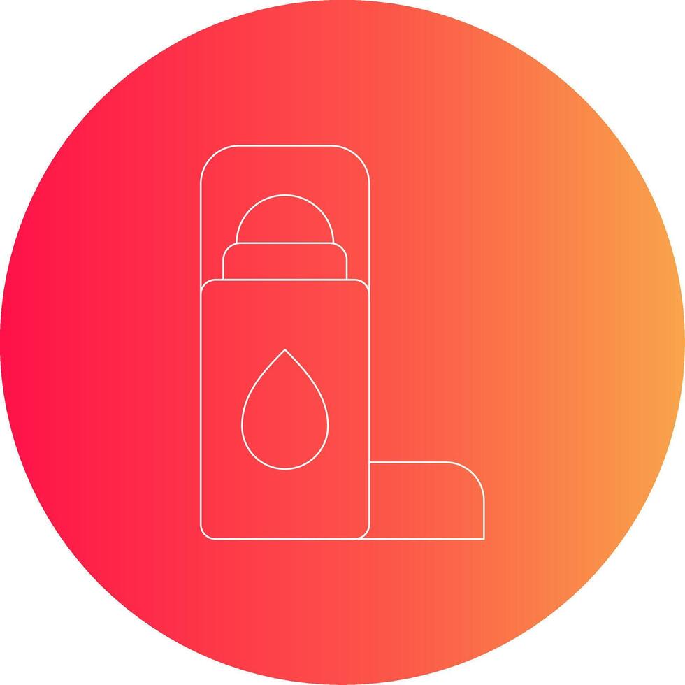 Deodorant Creative Icon Design vector