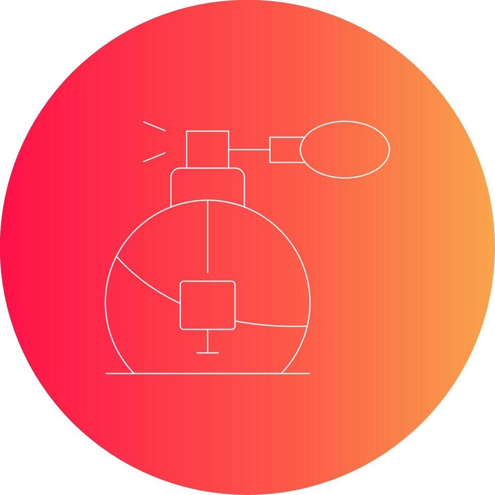 Perfume Creative Icon Design vector
