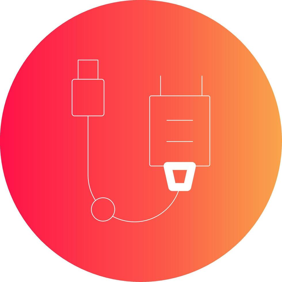 Charger Creative Icon Design vector