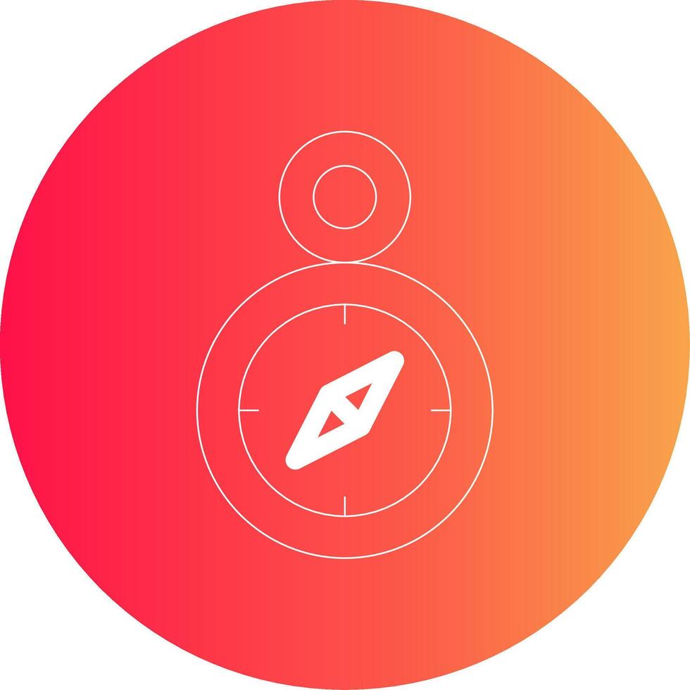 Compass Creative Icon Design vector