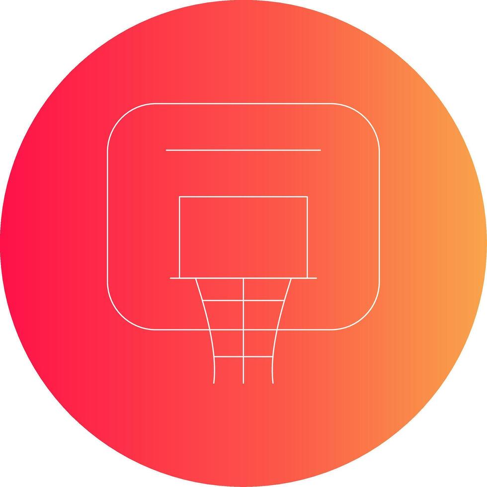 diseño de icono creativo de baloncesto vector