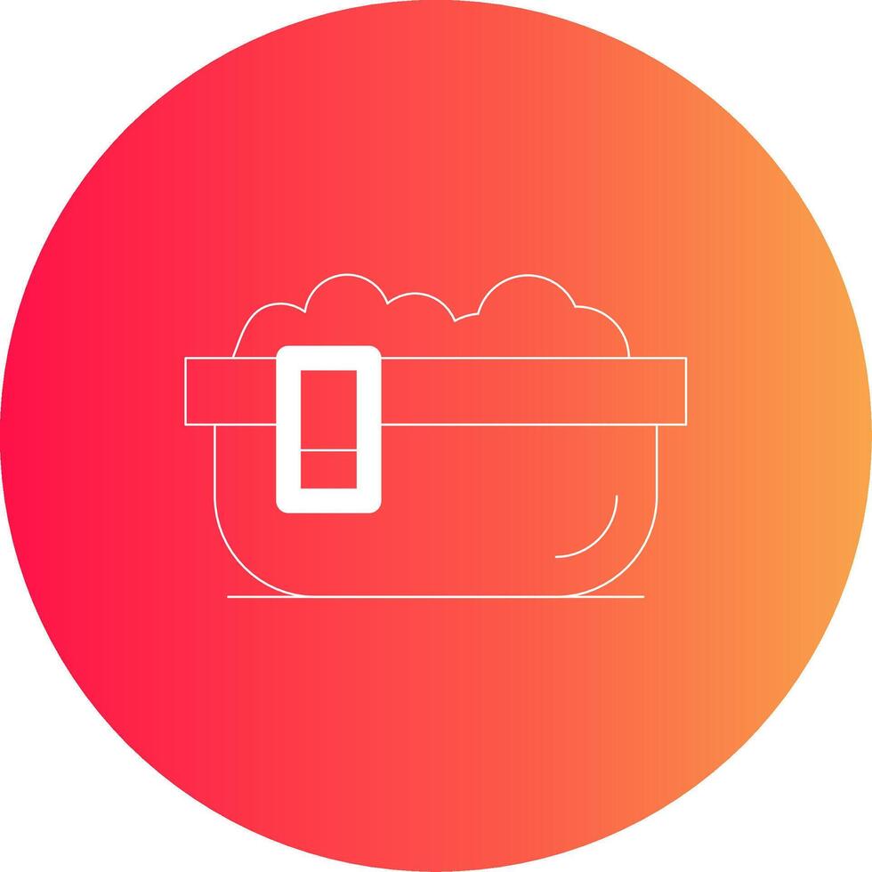 Bathtub Creative Icon Design vector