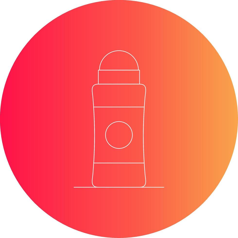 Deodorant Creative Icon Design vector