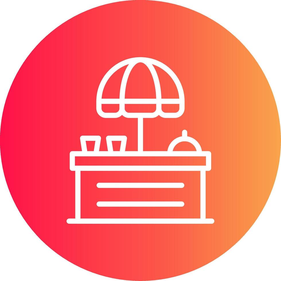 Reception Creative Icon Design vector