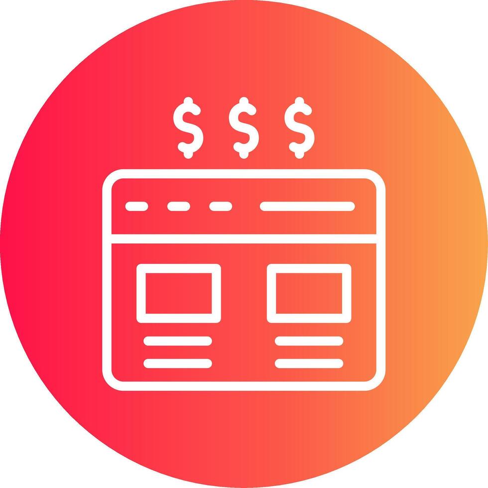 Crowdfunding Creative Icon Design vector