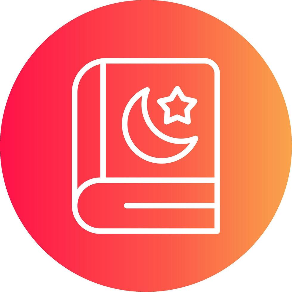 Quran Creative Icon Design vector