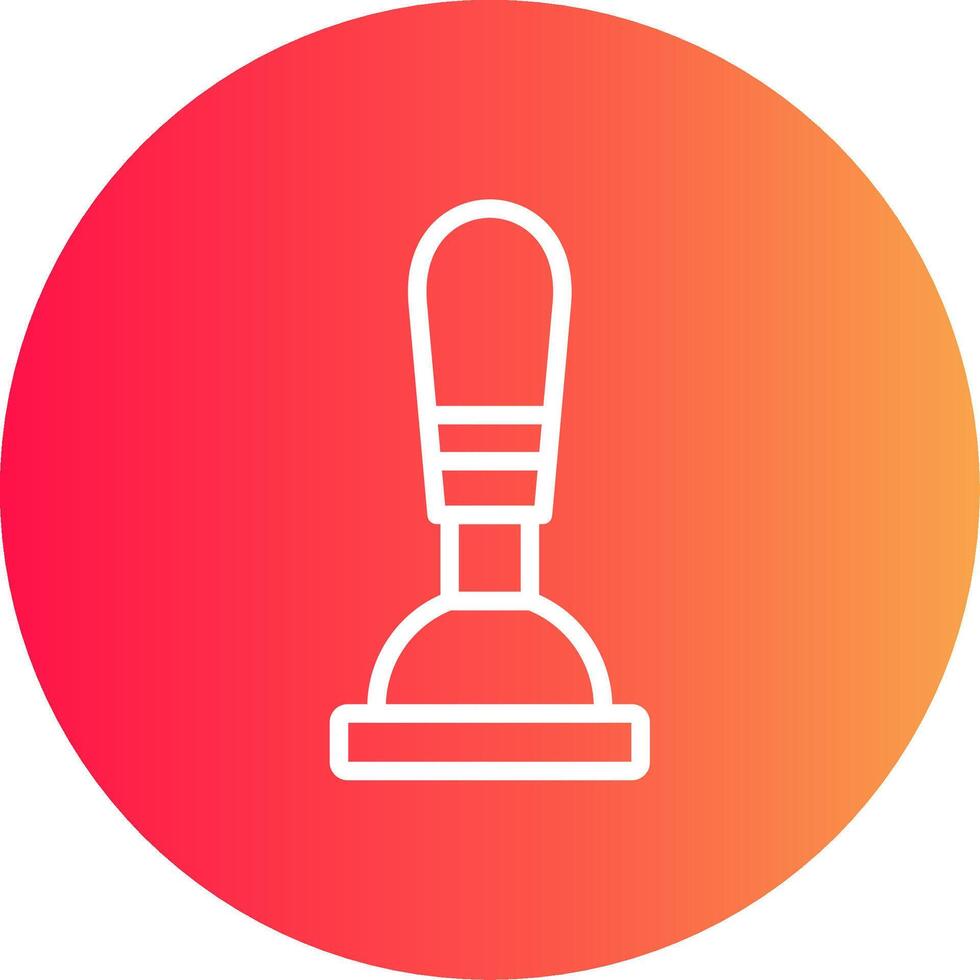 Plunger Creative Icon Design vector