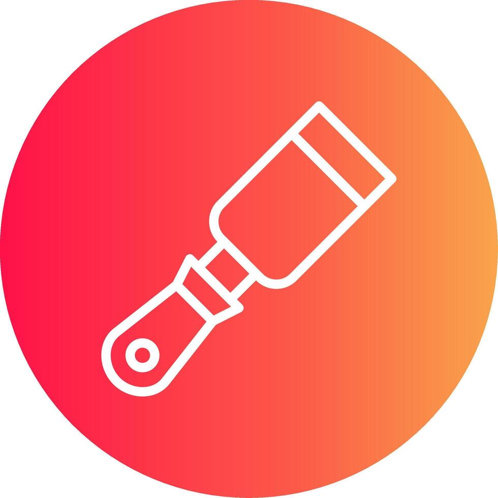 Chisel Creative Icon Design vector