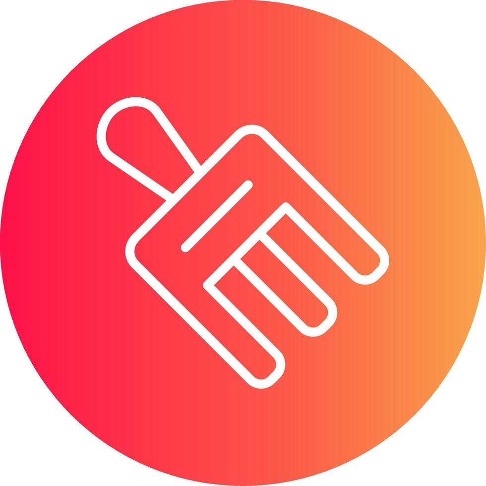 Comb Creative Icon Design vector
