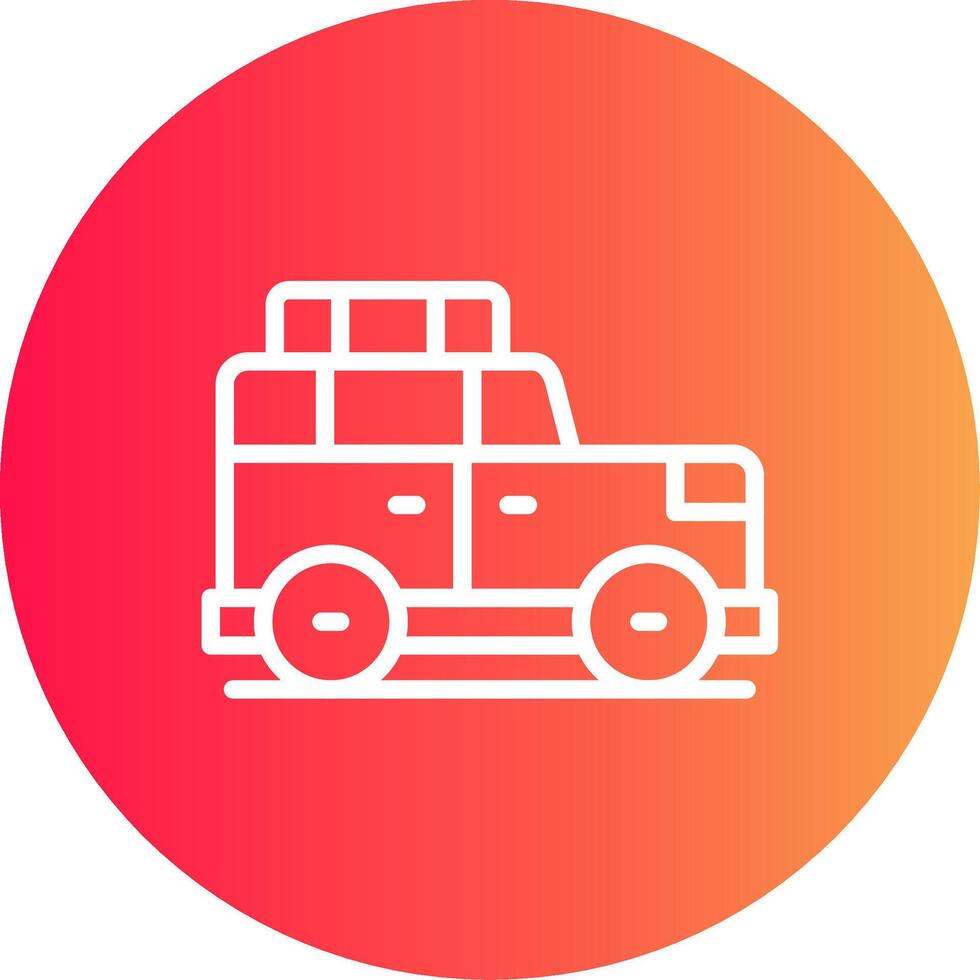 Suv Creative Icon Design vector