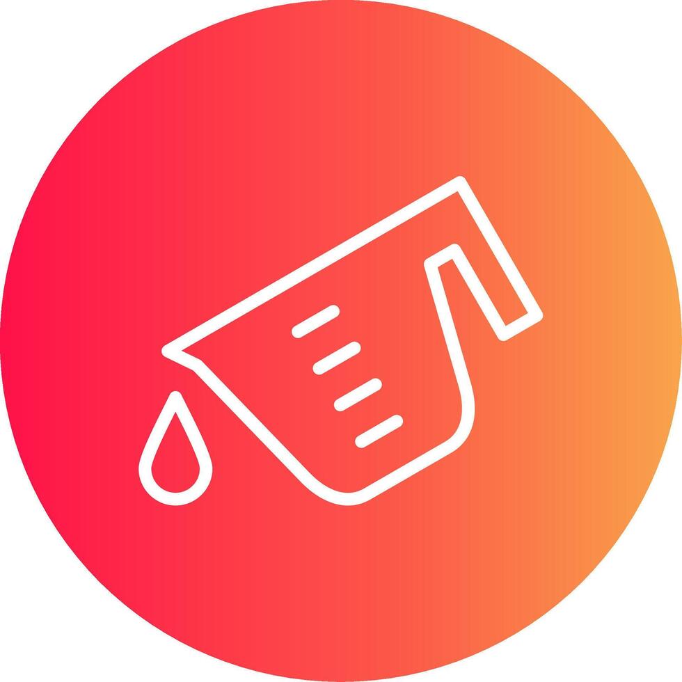 Liter Creative Icon Design vector