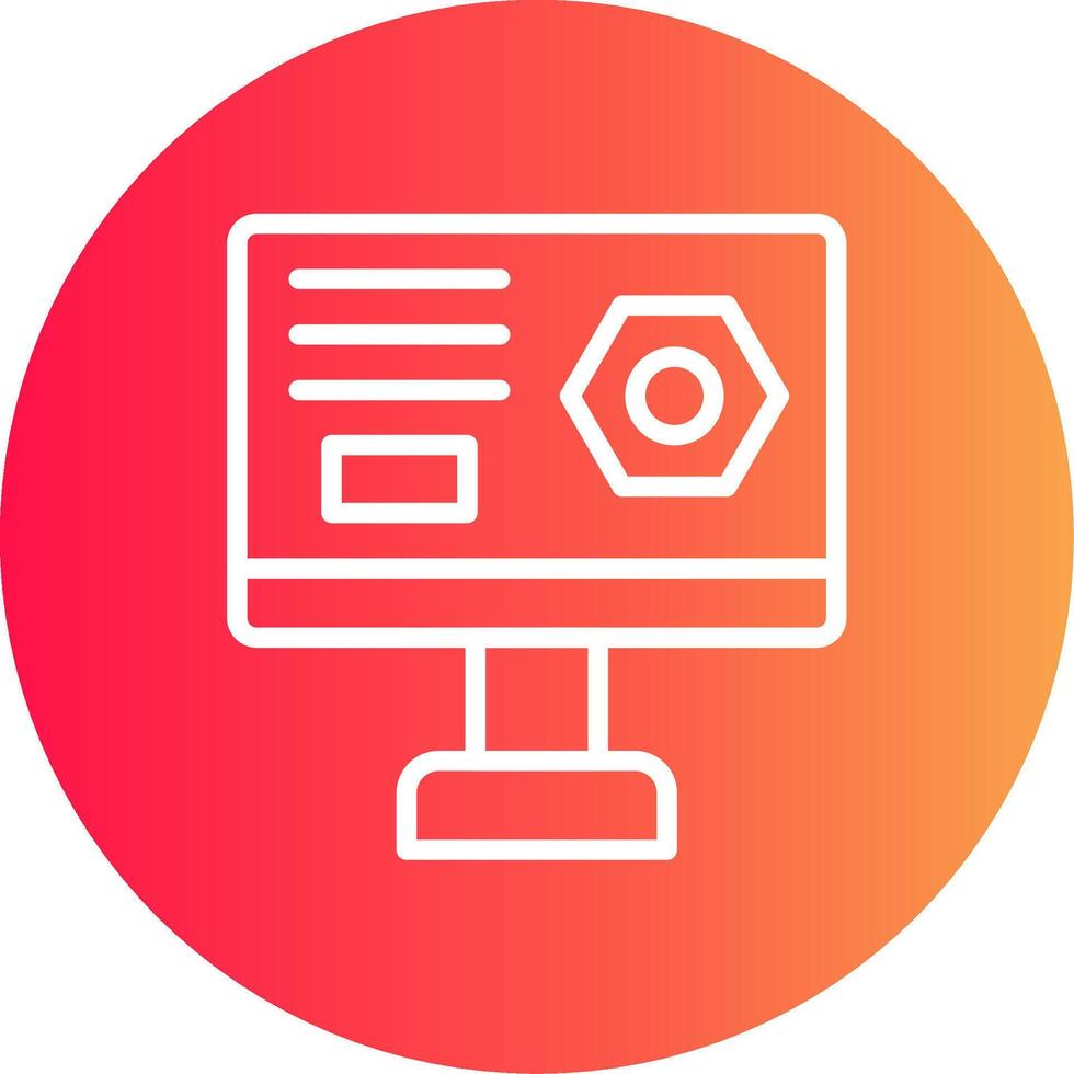 Cad Creative Icon Design vector