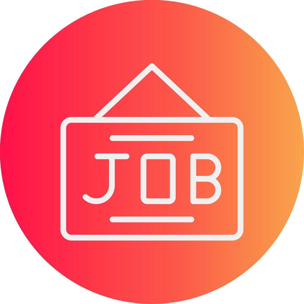 Job Creative Icon Design vector