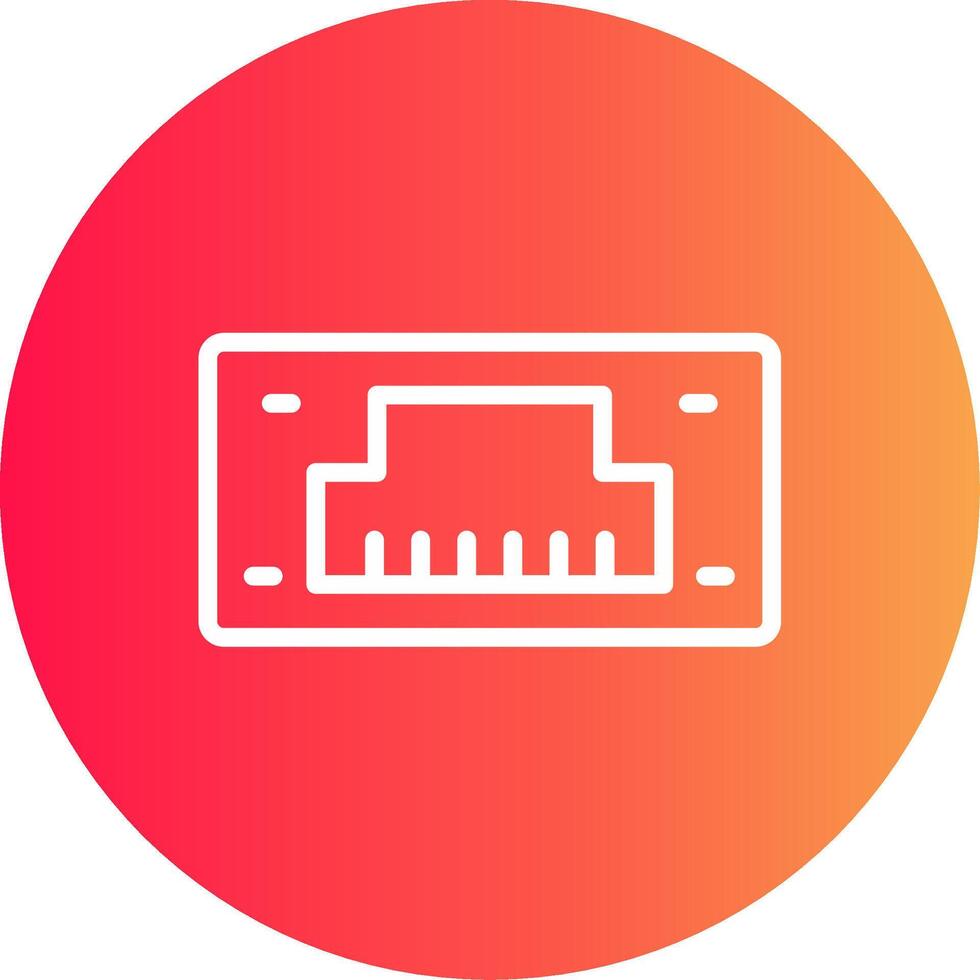 Hdmi Creative Icon Design vector