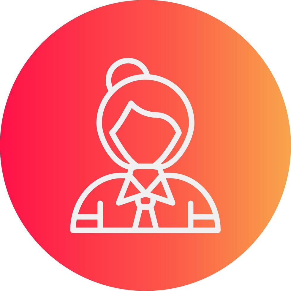 diseño de icono creativo de trabajador vector