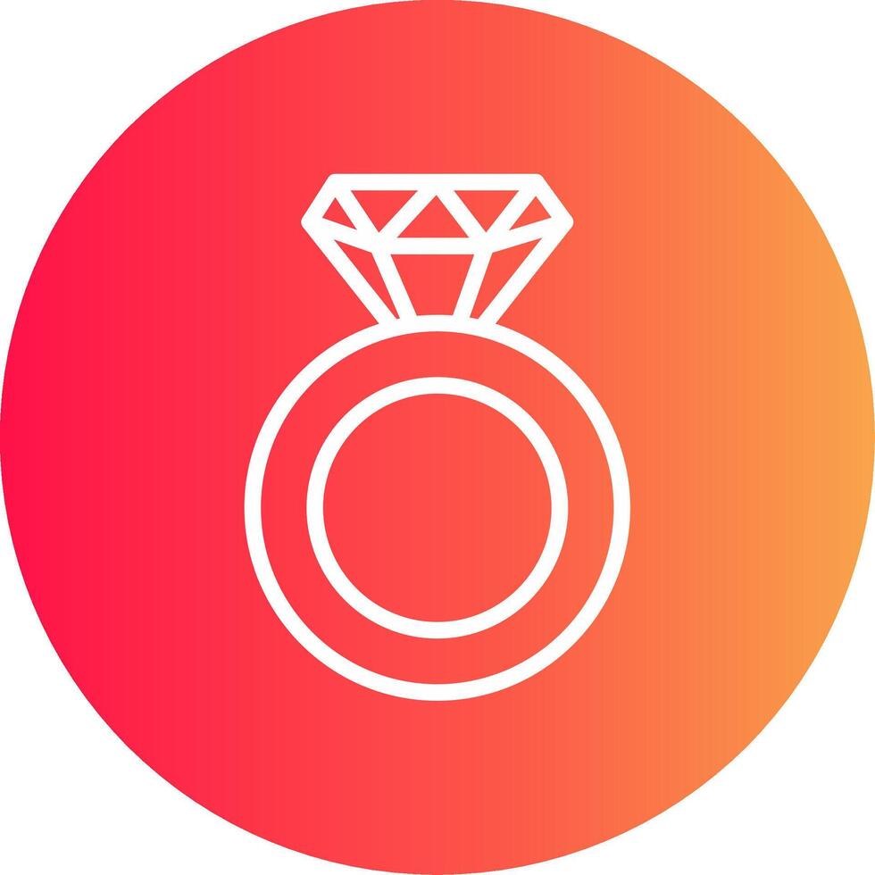 Ring Creative Icon Design vector