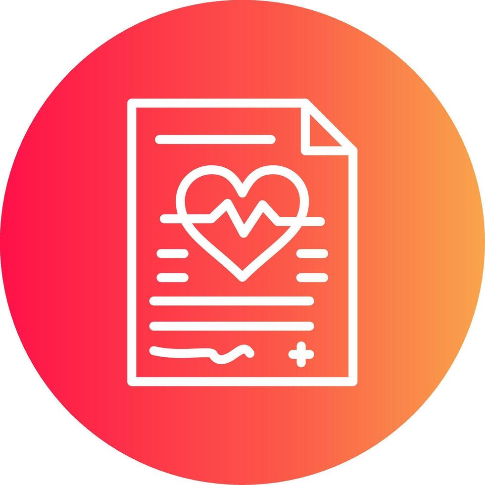 Health Insurance Creative Icon Design vector