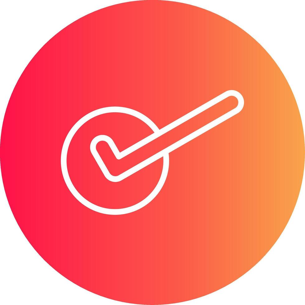 Check Creative Icon Design vector