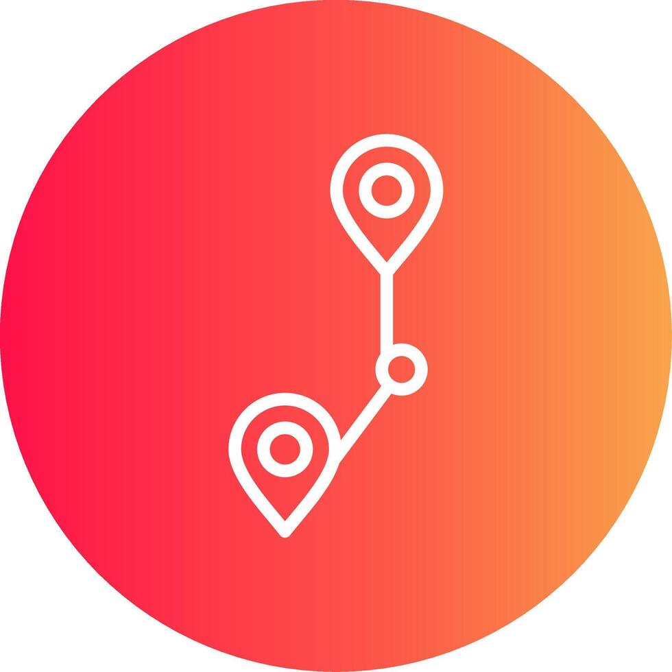 Customer Journey Map Creative Icon Design vector
