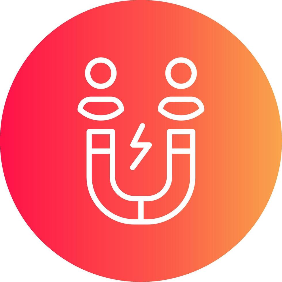Customer Retention Creative Icon Design vector