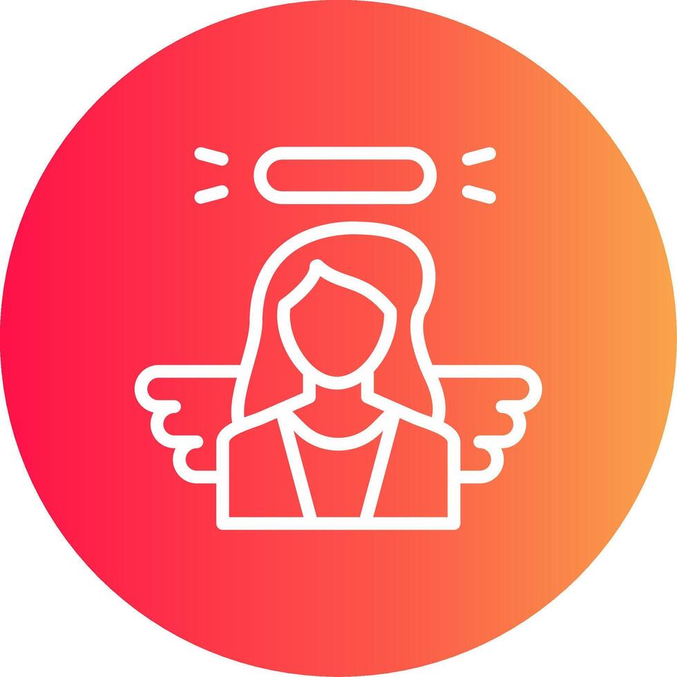 Angel Creative Icon Design vector