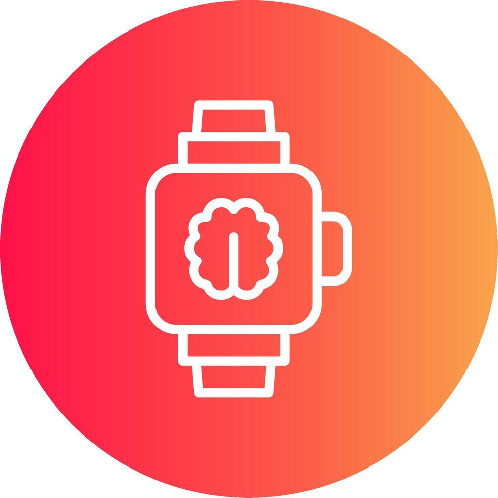 Smart Watch Creative Icon Design vector