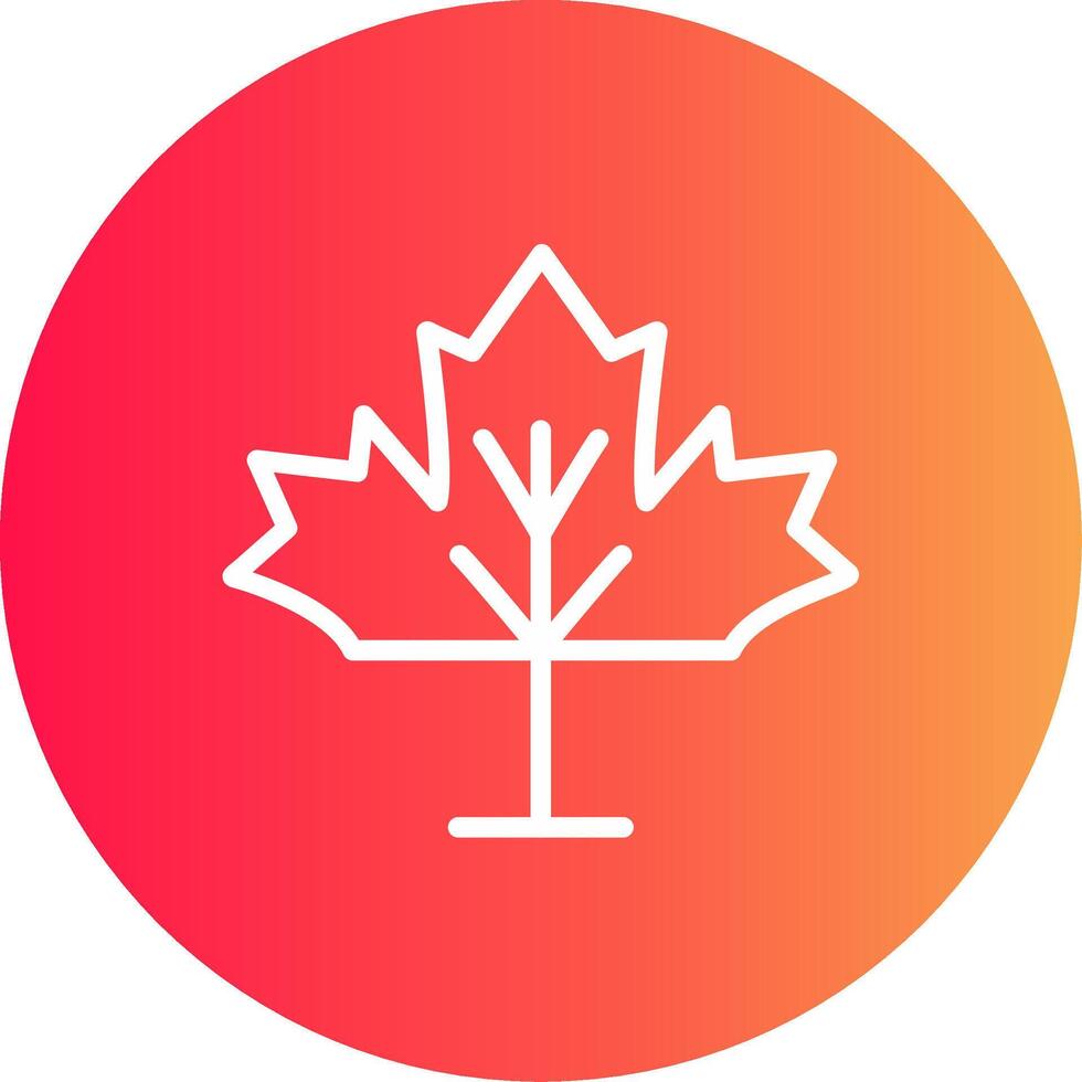 otoño árbol creativo icono diseño vector