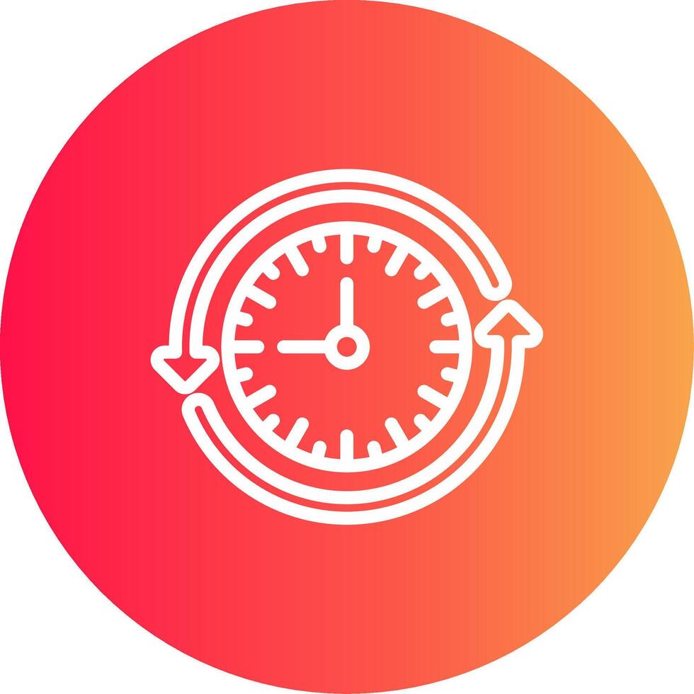 Sustainable Routine Creative Icon Design vector