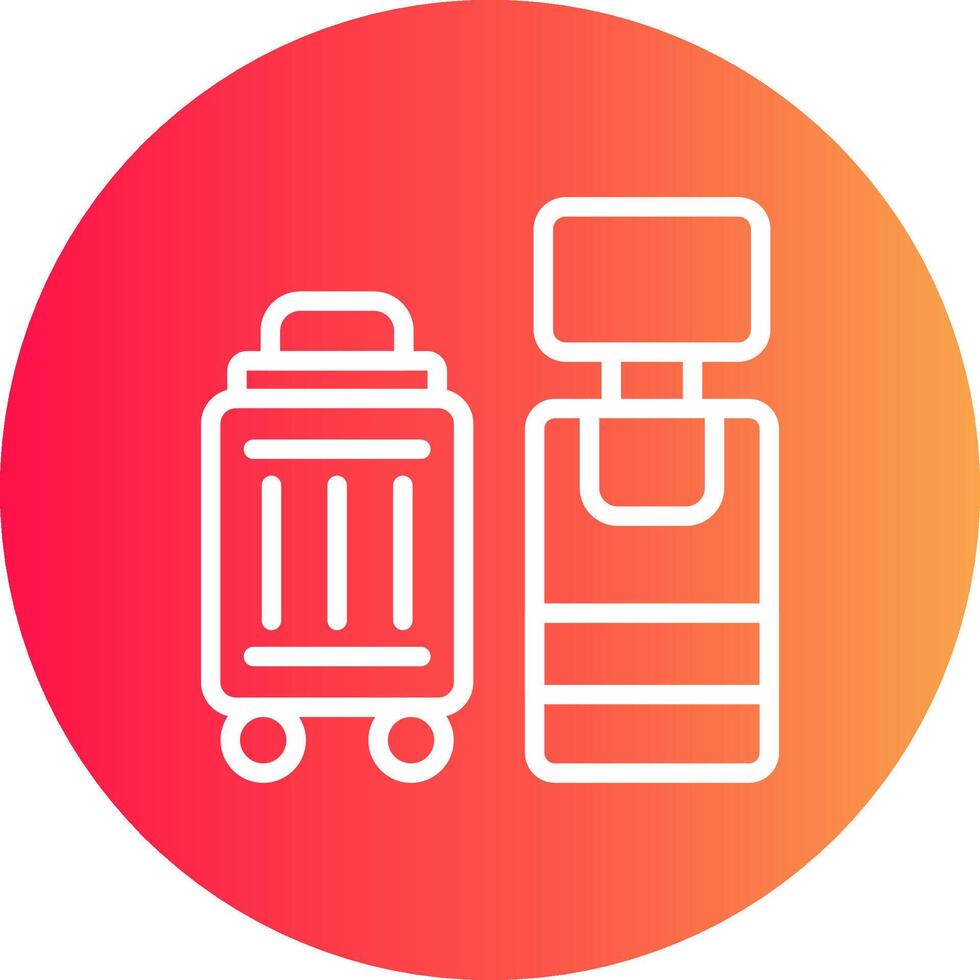 Self Check In Creative Icon Design vector