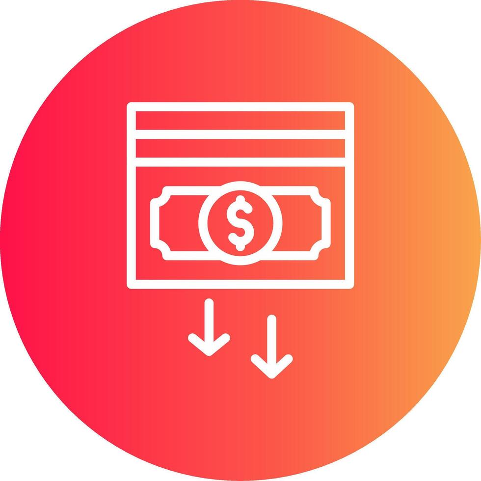 Low Overhead Creative Icon Design vector