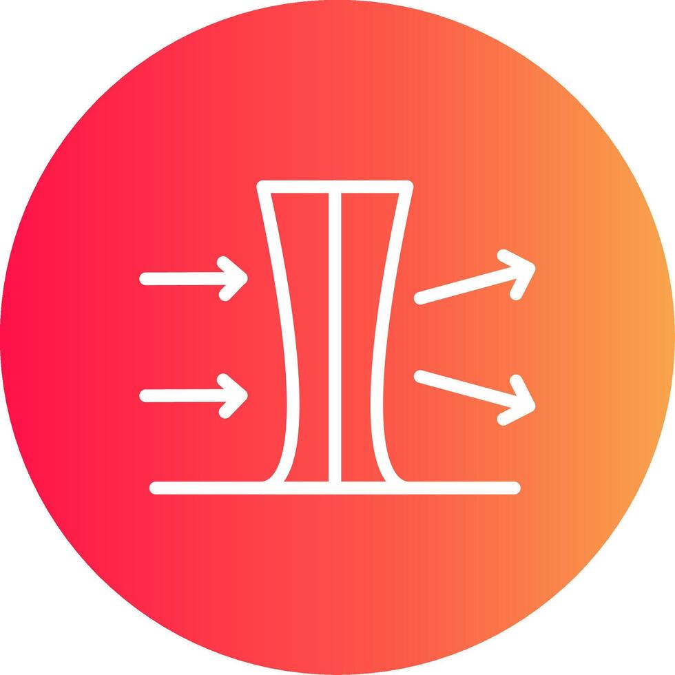 Normal Index Lenses Creative Icon Design vector