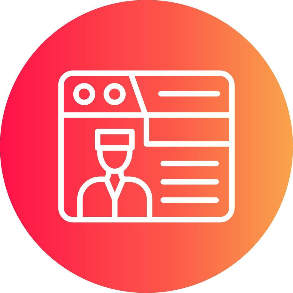 Documentation Portal Creative Icon Design vector