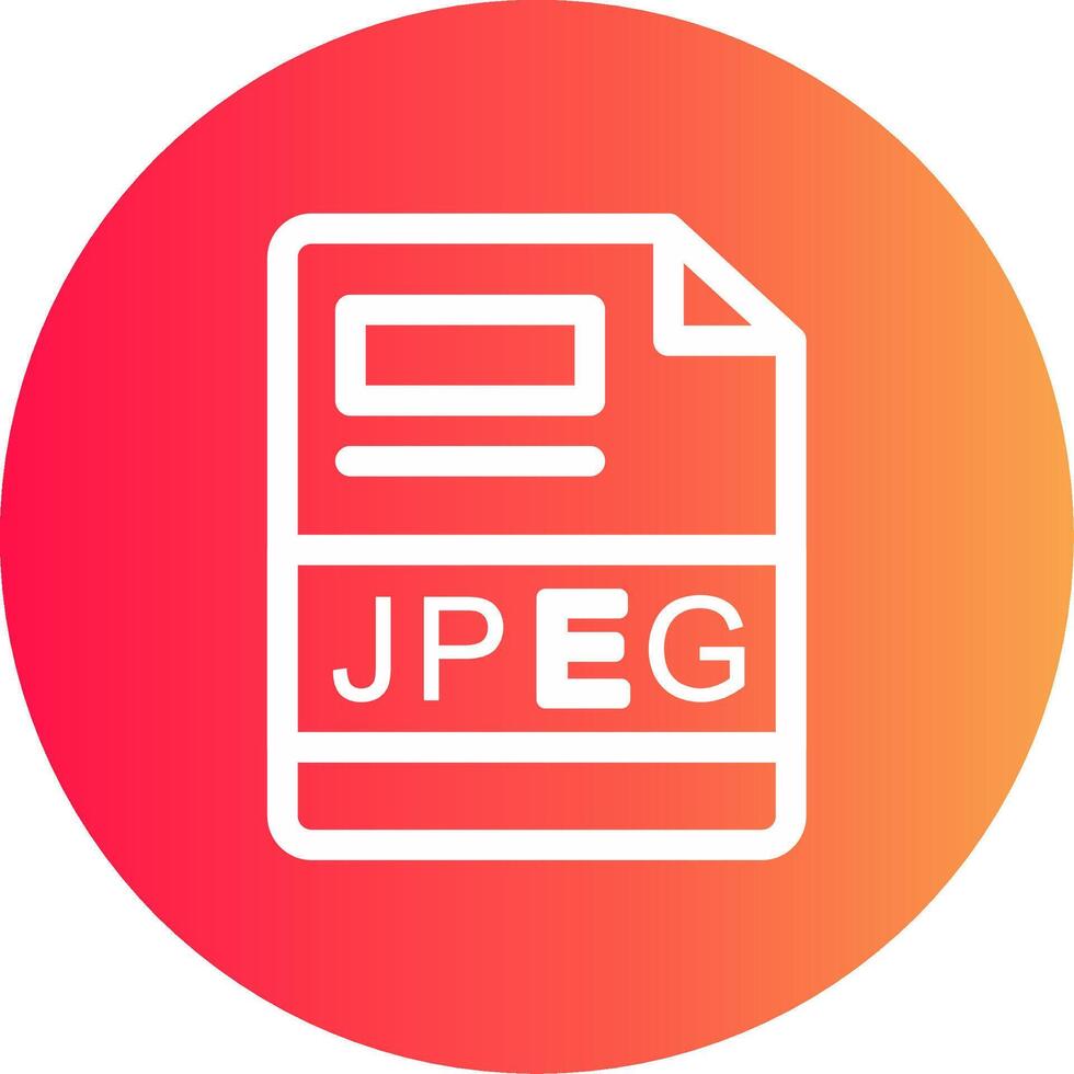 JPEG Creative Icon Design vector