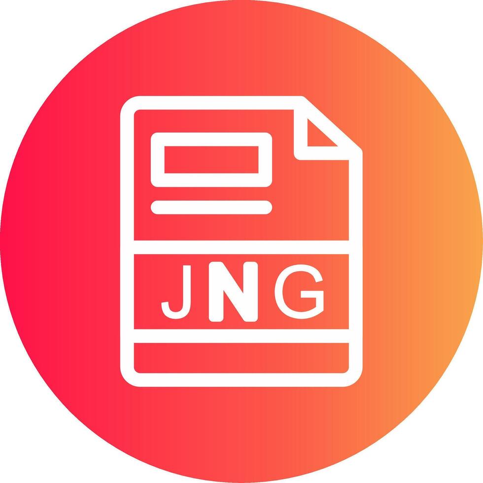 jng creativo icono diseño vector