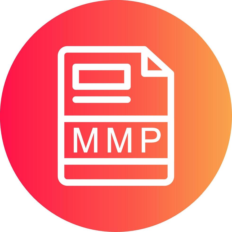 MMP Creative Icon Design vector