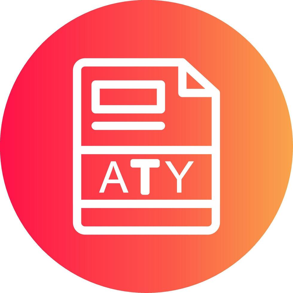 ATY Creative Icon Design vector