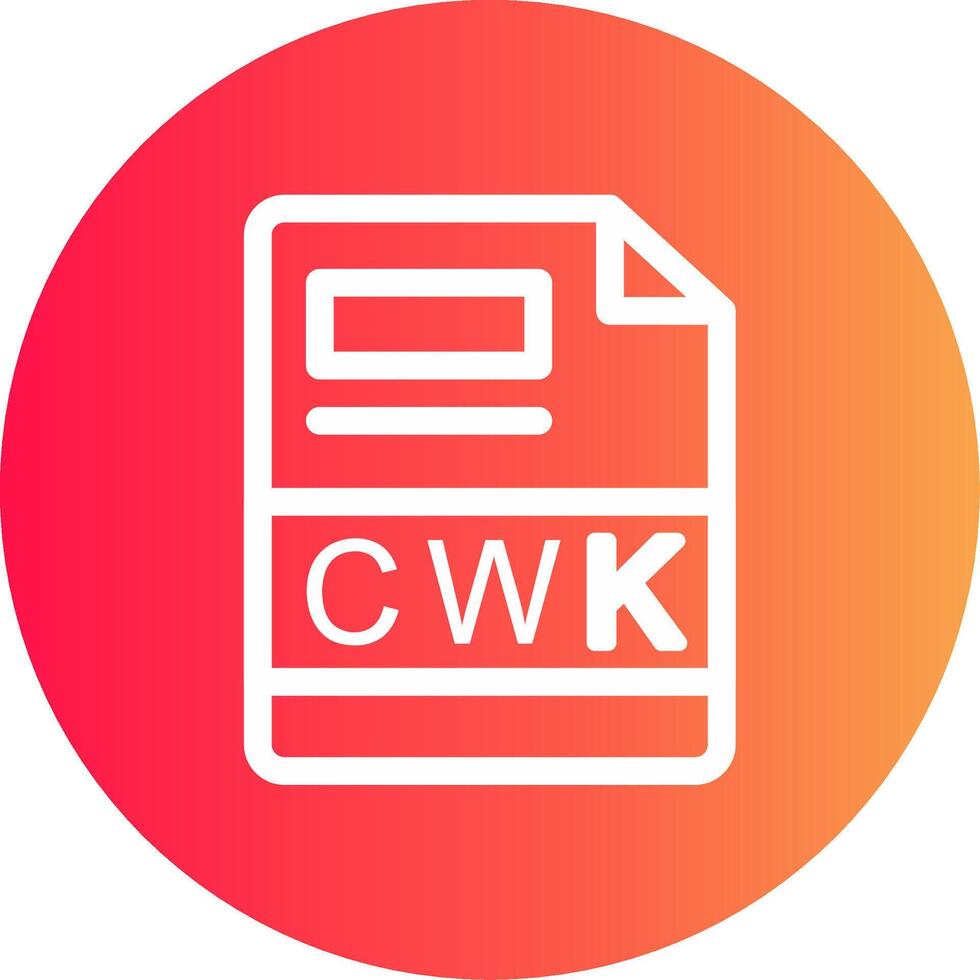CWK Creative Icon Design vector