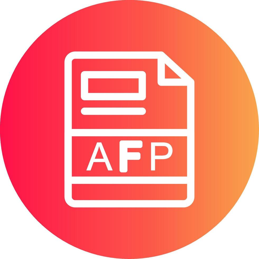 AFP Creative Icon Design vector