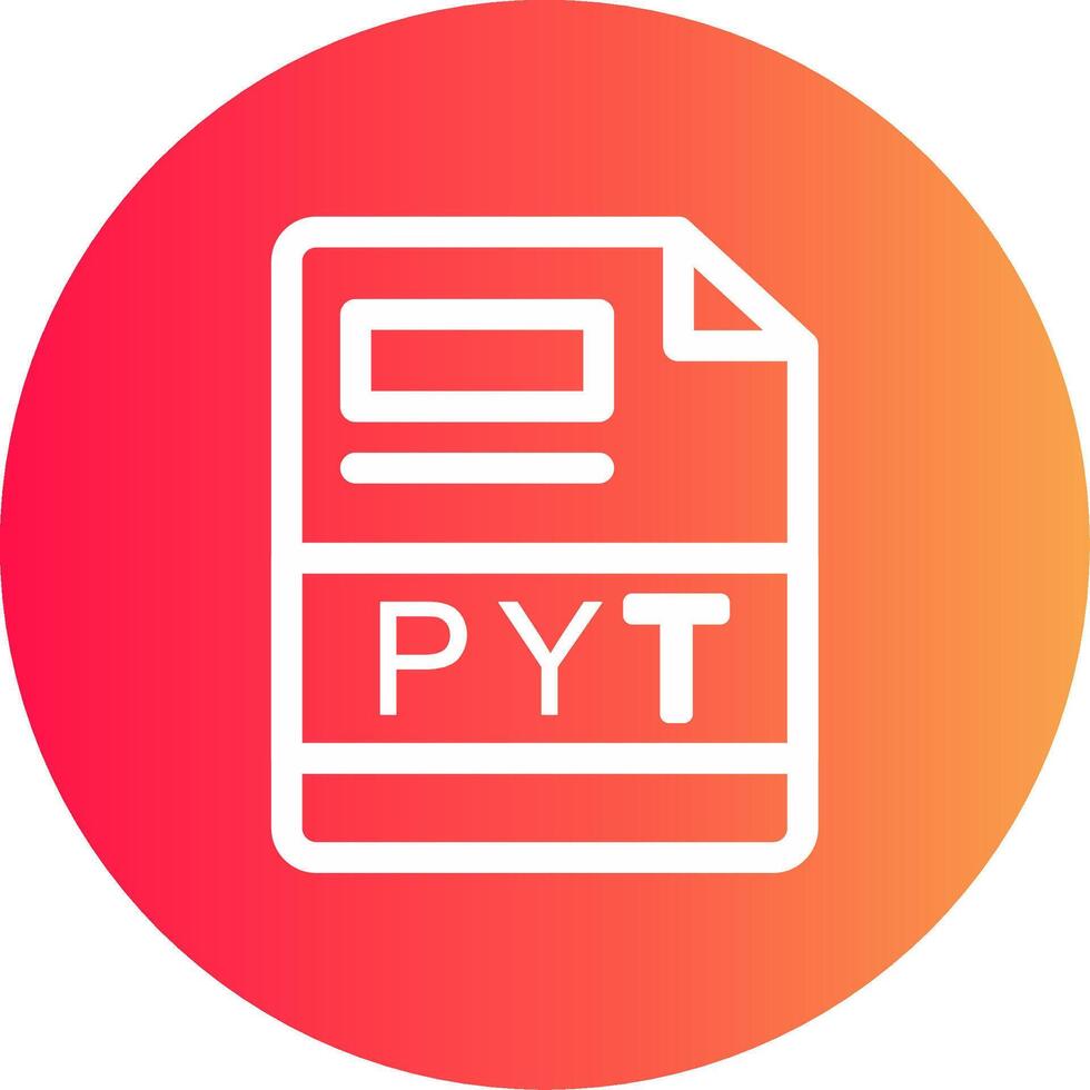 PYT Creative Icon Design vector