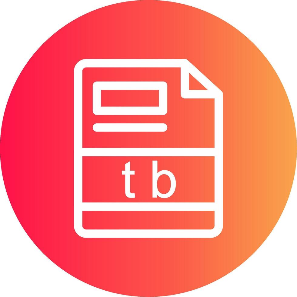 tb Creative Icon Design vector